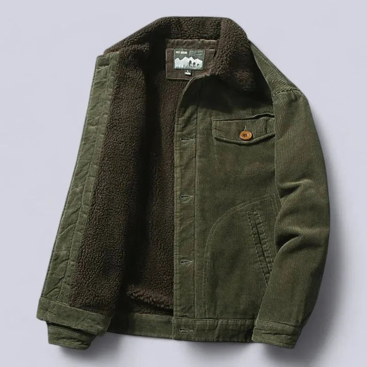 Scott Sherpa-Lined Overcoat