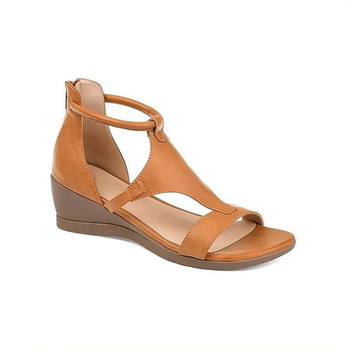 Serena Orthopedic Ankle Strap Wedge Sandals