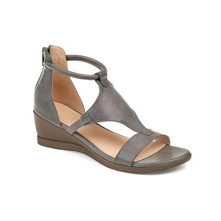 Serena Orthopedic Ankle Strap Wedge Sandals