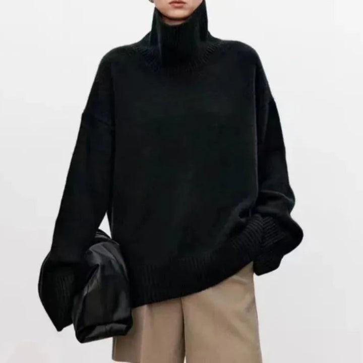 Serenity Cashmere High-Neck Sweater