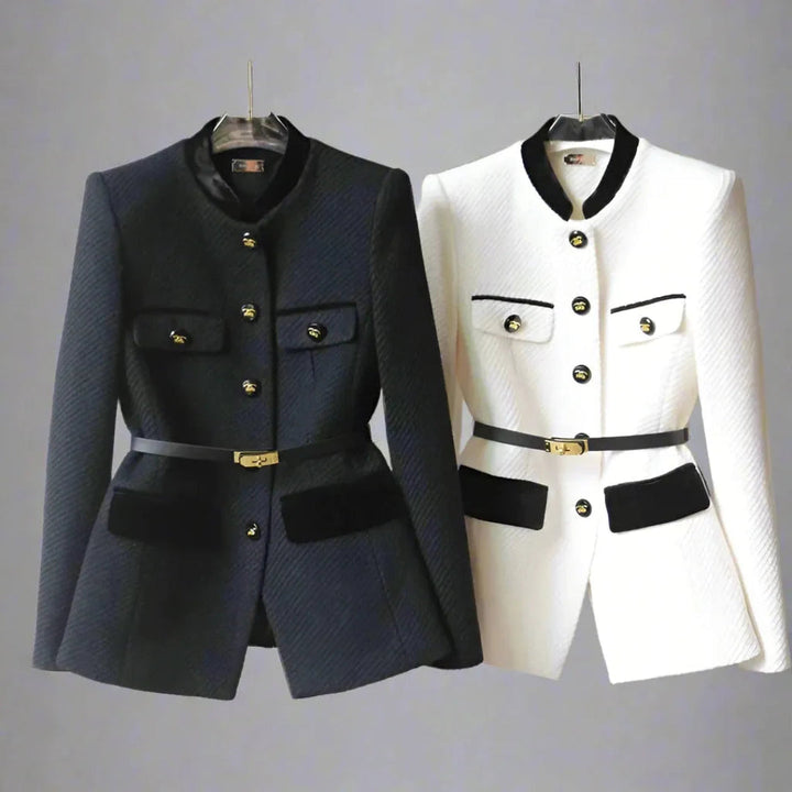 Shelby Belted Waist Tailored Blazer Artisio
