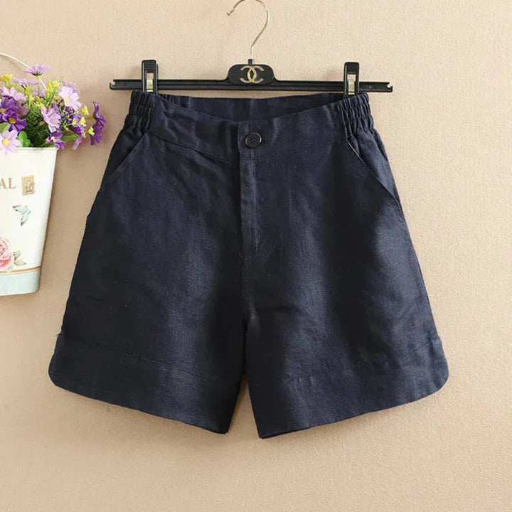 Sienna Breathable Linen Shorts Artisio
