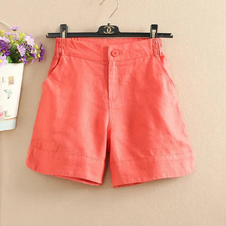 Sienna Breathable Linen Shorts Artisio