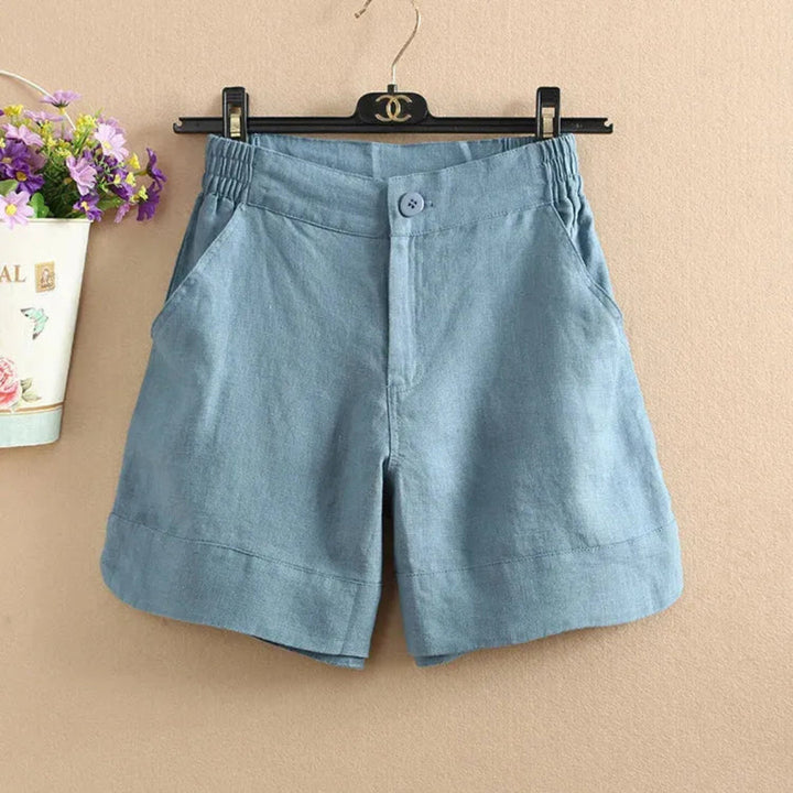 Sienna Breathable Linen Shorts Artisio