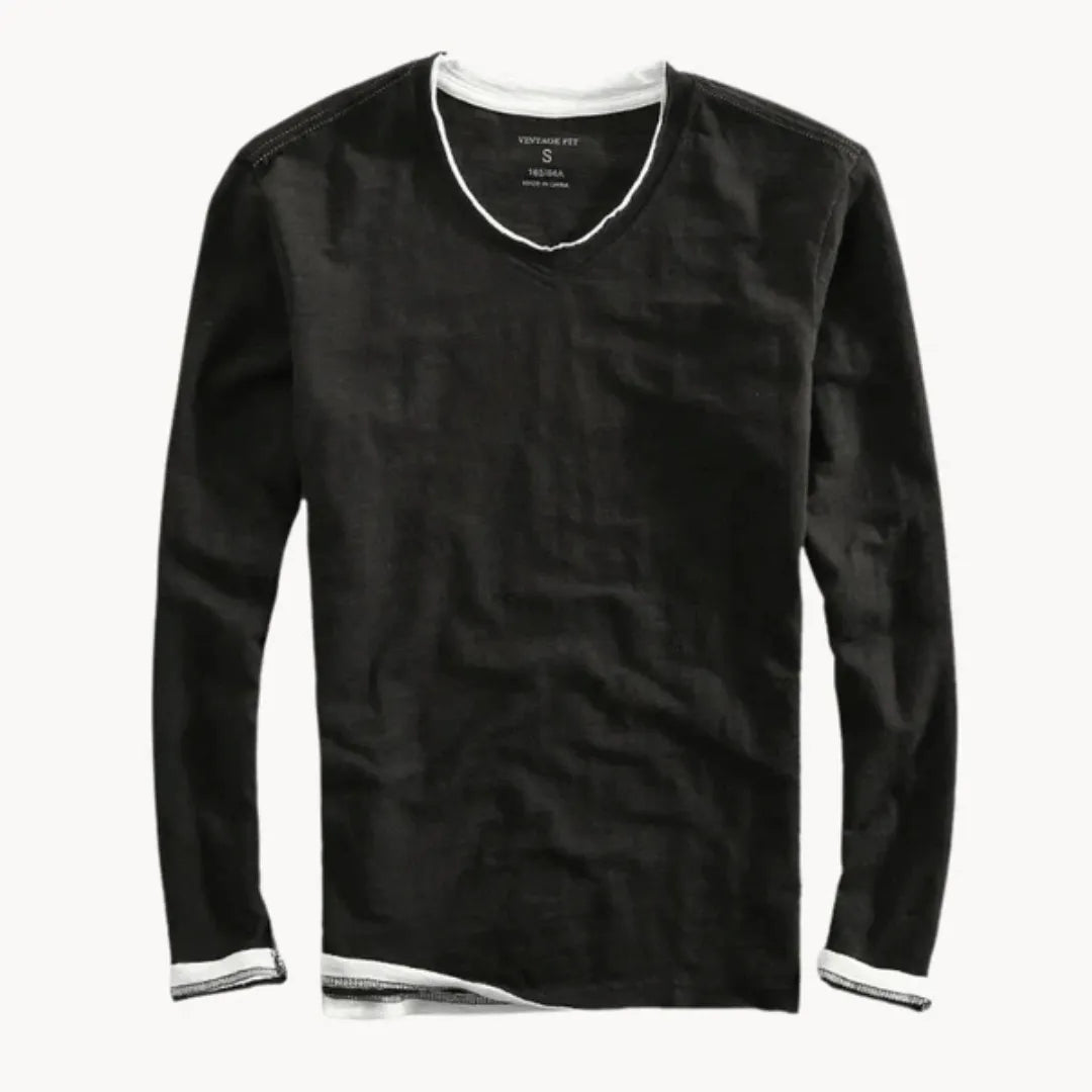 Silvio Cotton Long Sleeve Shirt