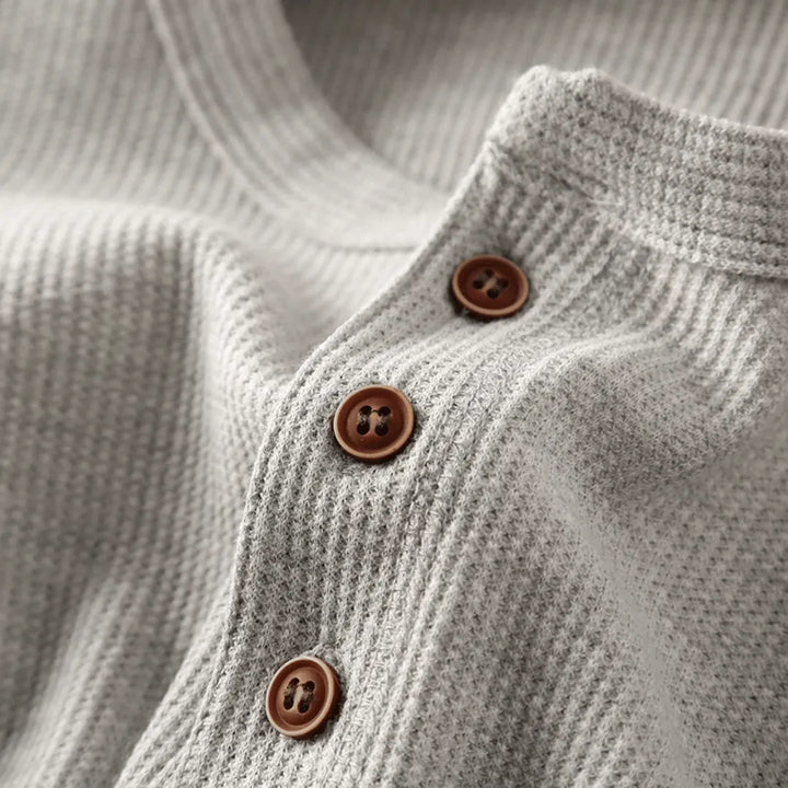 Simmons Heritage Cotton Henley Shirt