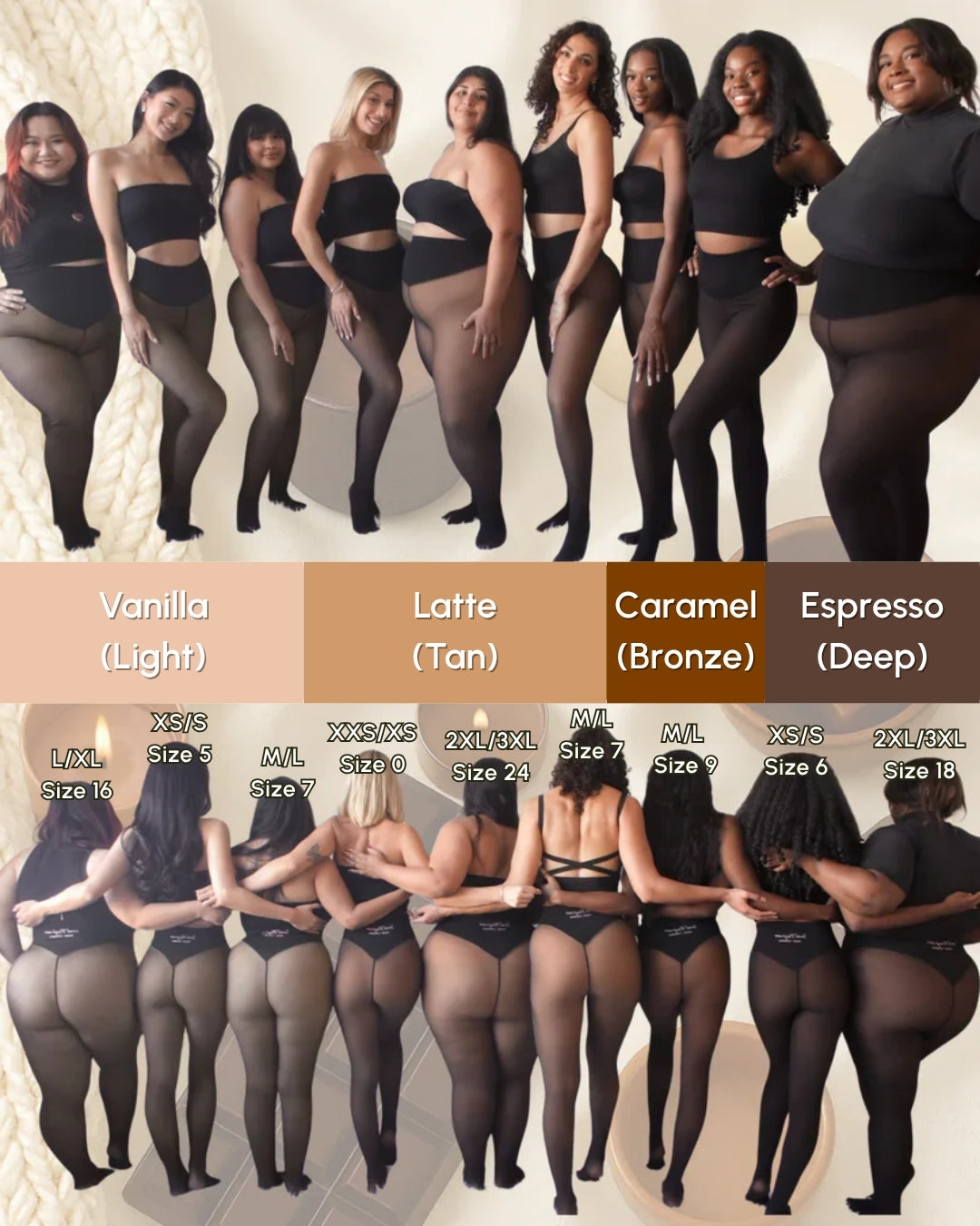 Snatched One-Seam Sheer Fleece Leggings 6