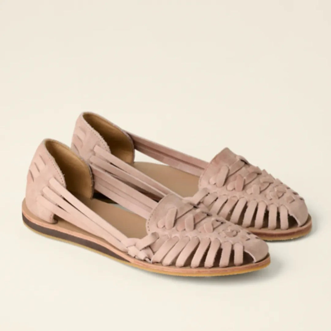 Solara Closed-Toe Woven Flats