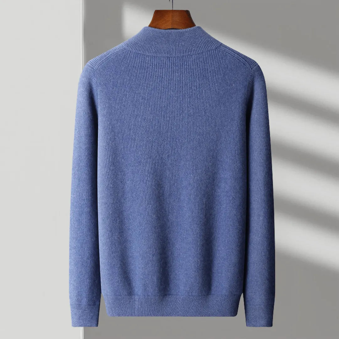 Spencer Merino Full-Zip Sweater Artisio