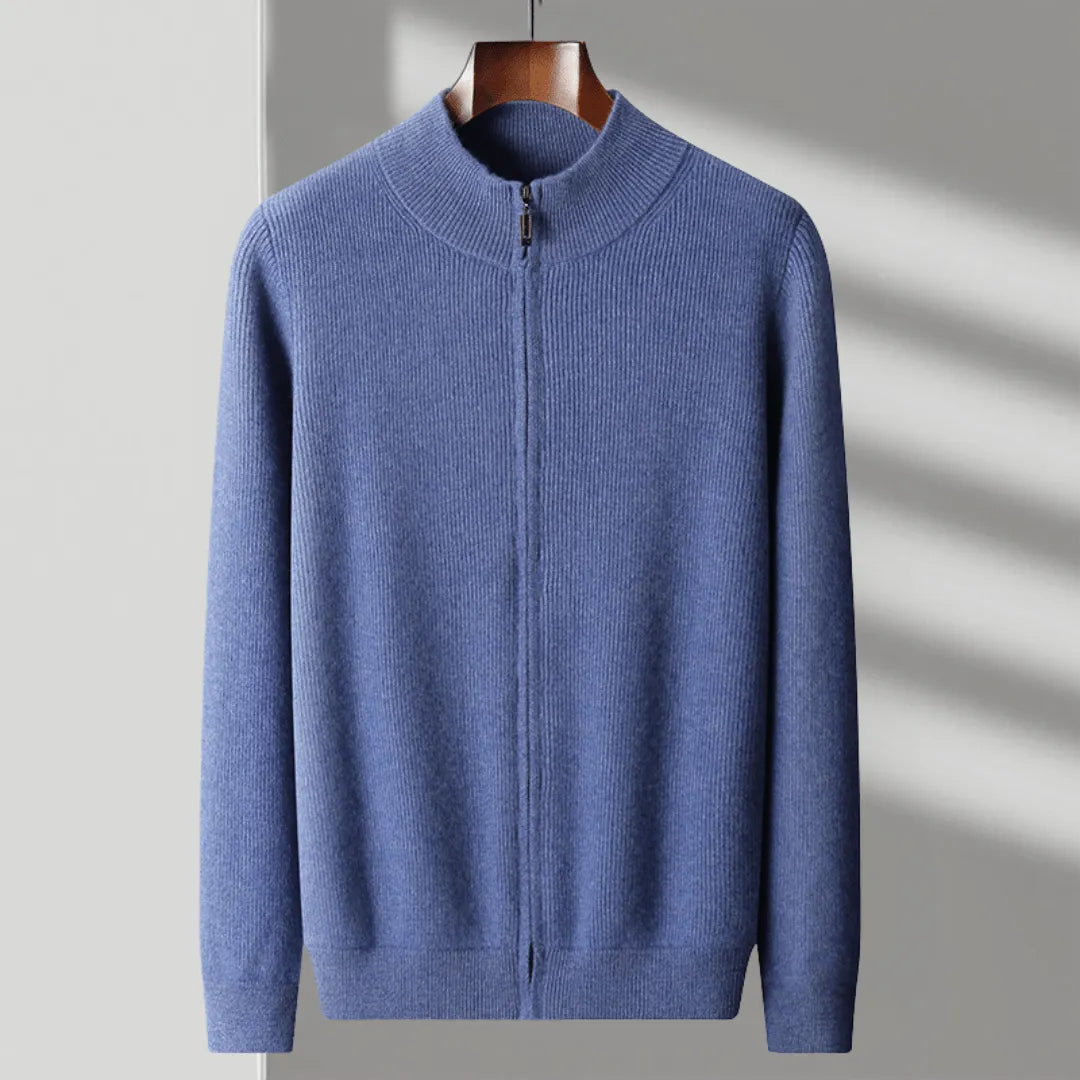 Spencer Merino Full-Zip Sweater Artisio