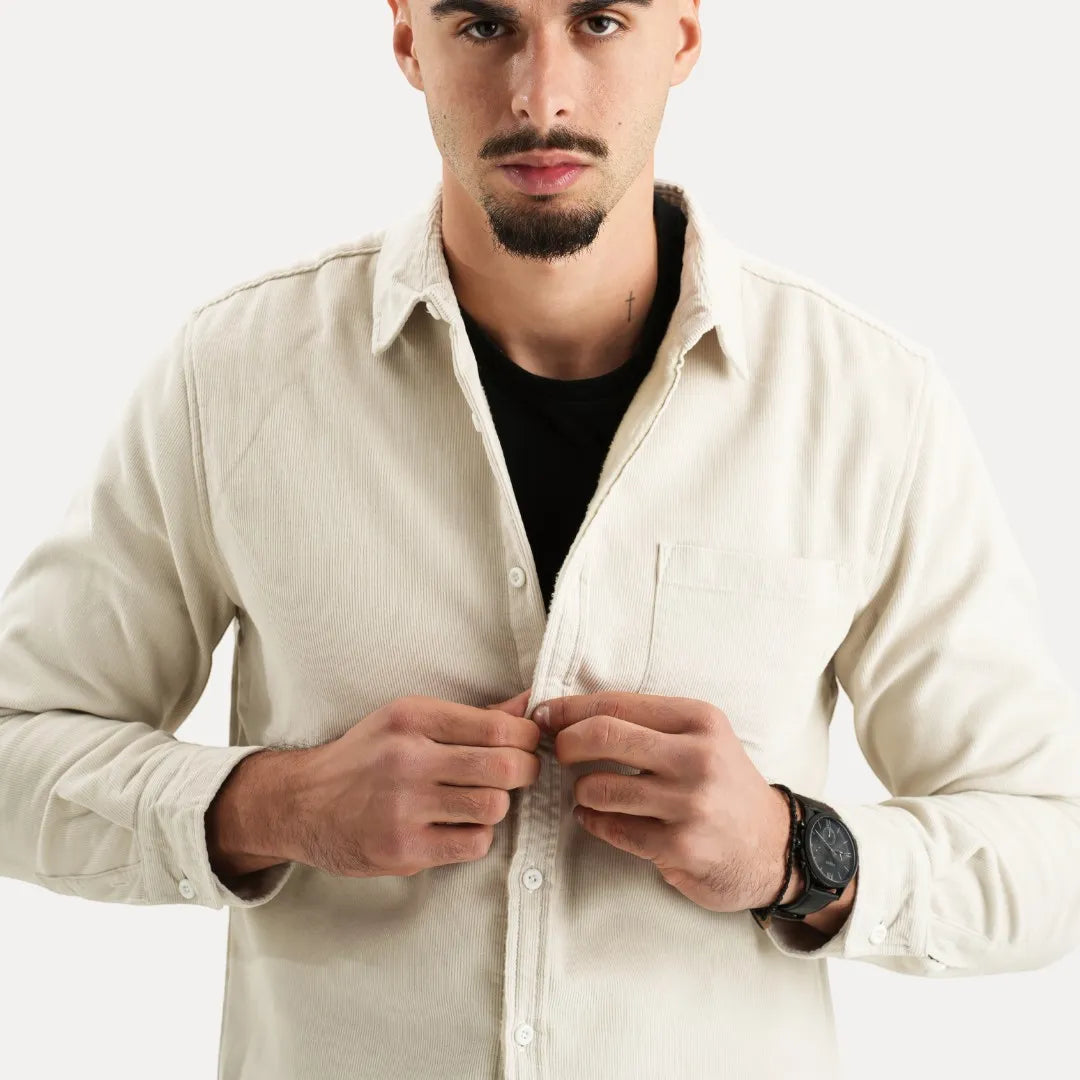 Stéphane Parker Corduroy Long Sleeve Shirt