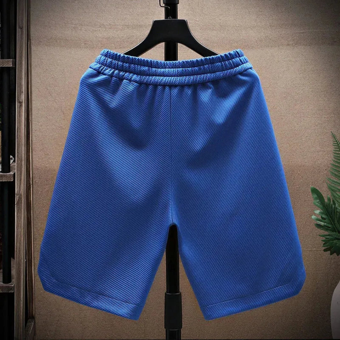 Theo Contrast-Trim Shorts