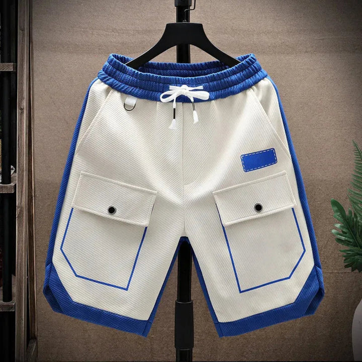 Theo Contrast-Trim Shorts