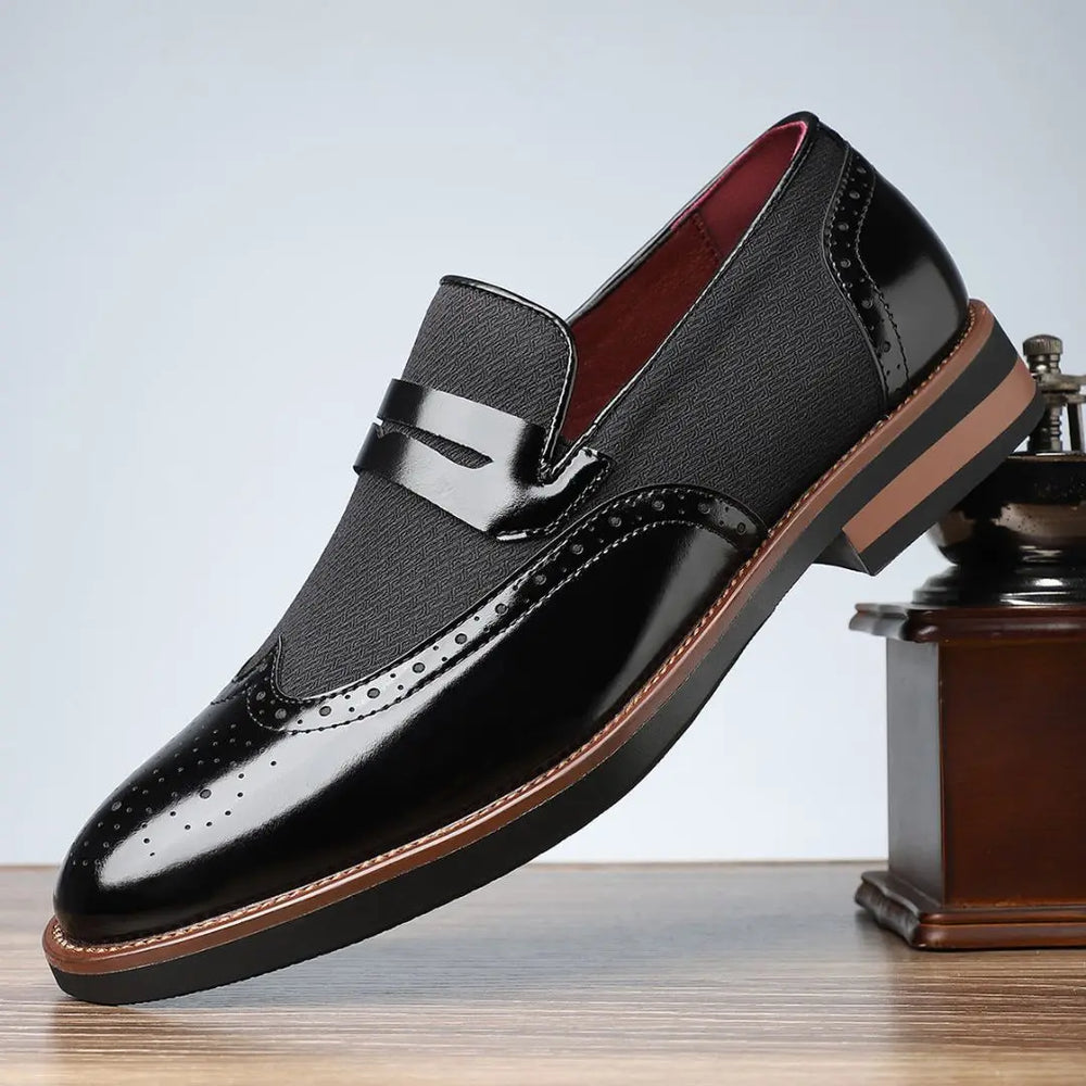 Theodore Brogue Loafers Artisio