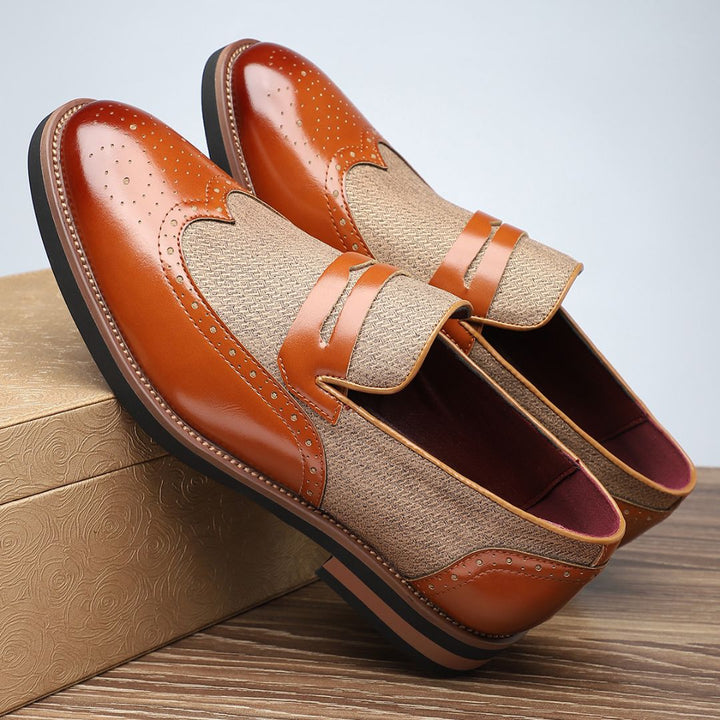 Theodore Brogue Loafers
