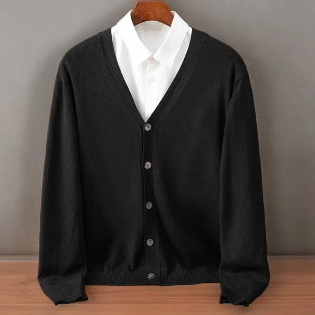 Tim Classic Cashmere Cardigan Artisio