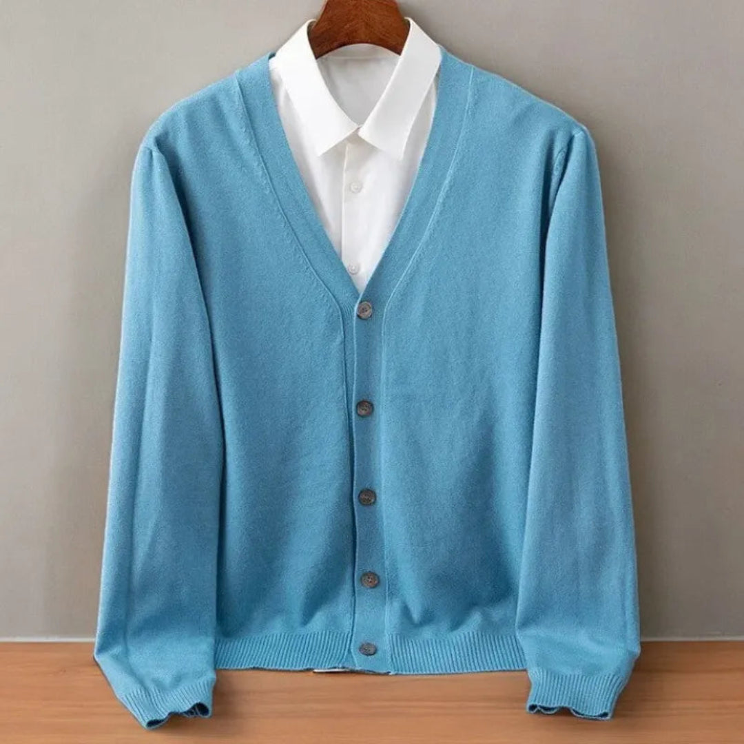 Tim Classic Cashmere Cardigan Artisio
