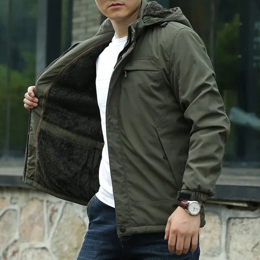 Tobias Waterproof Fleece-Lined Jacket