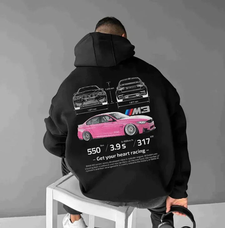 Travis Oversized Graphic Hoodie Artisio