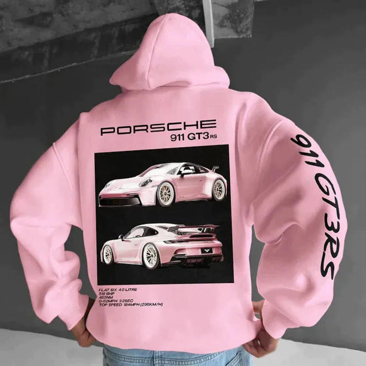 Travis Oversized Graphic Hoodie Artisio