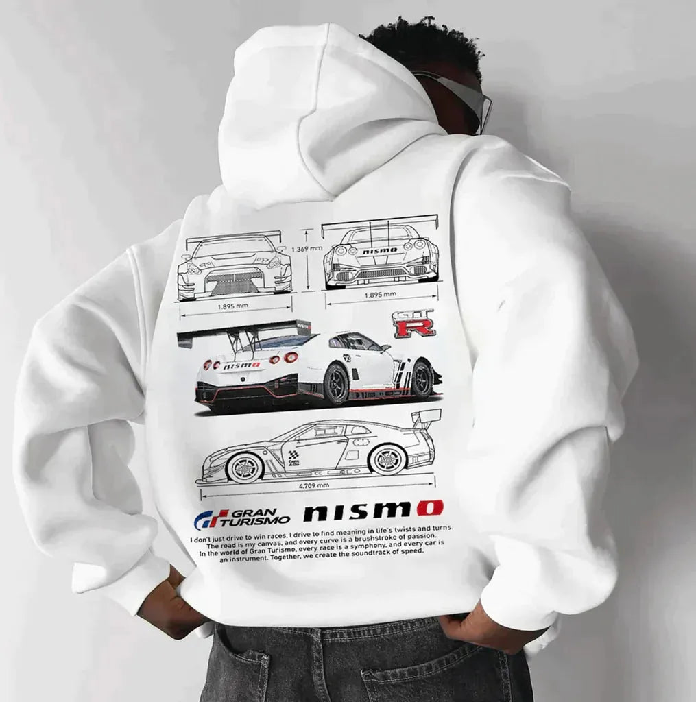 Travis Oversized Graphic Hoodie Artisio