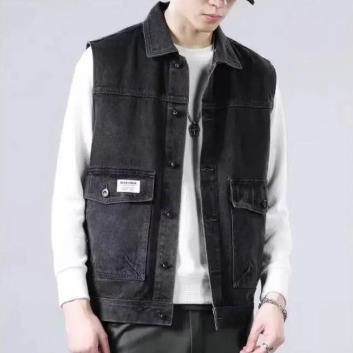 Van Classic Denim Vest Artisio