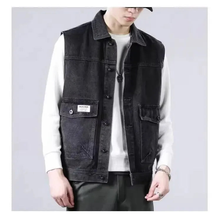 Van Classic Denim Vest Artisio