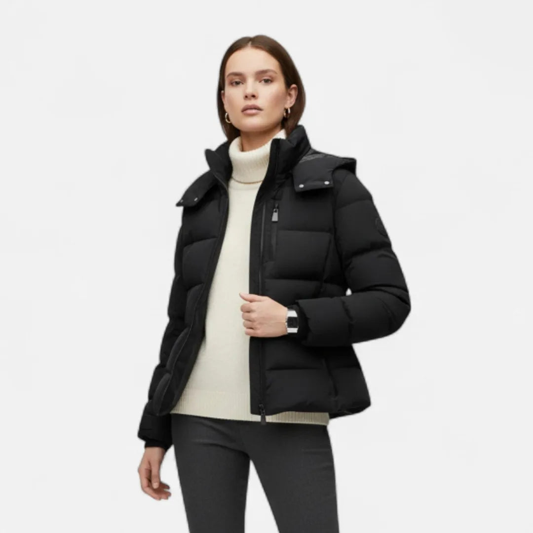 Women’s Belted Puffer Jacket Artisio
