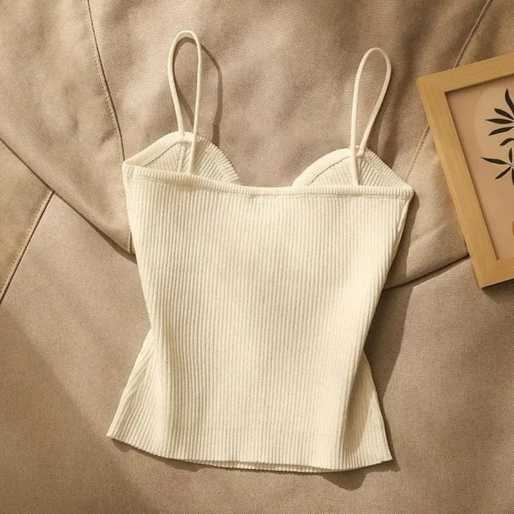 Victoria Ribbed Knit Sculpted Corset Top