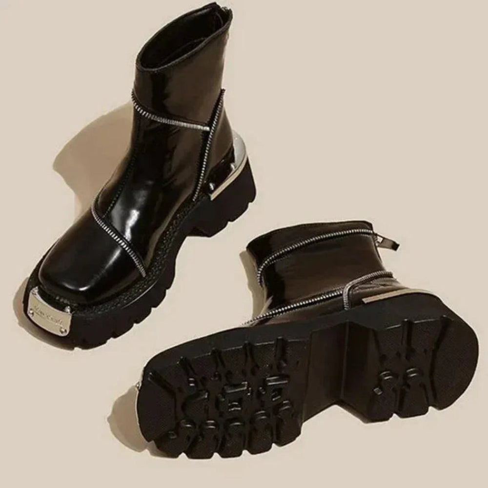 Vida Zip Ankle Boots Artisio