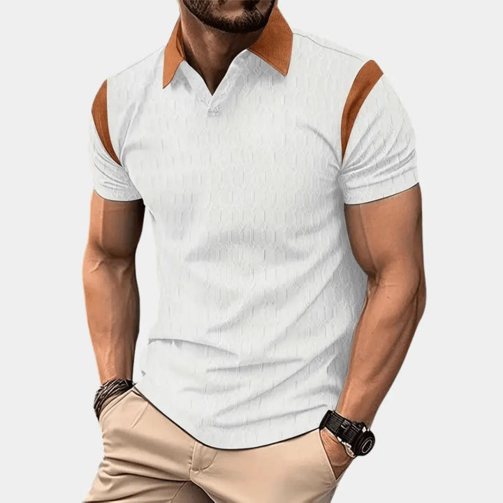Vilis Contrast Collar Polo Shirt