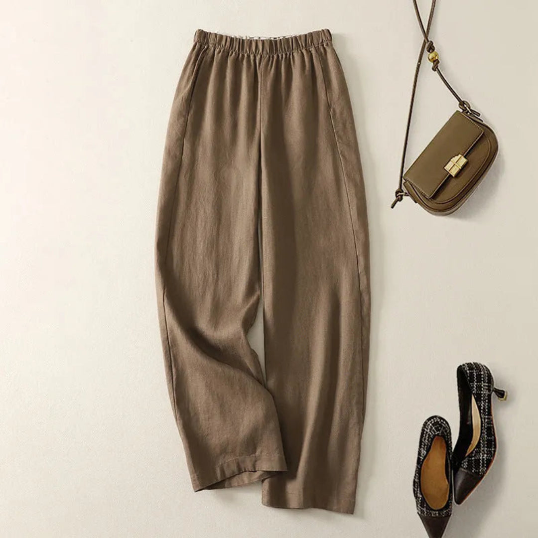 Vina Relaxed Linen Pants