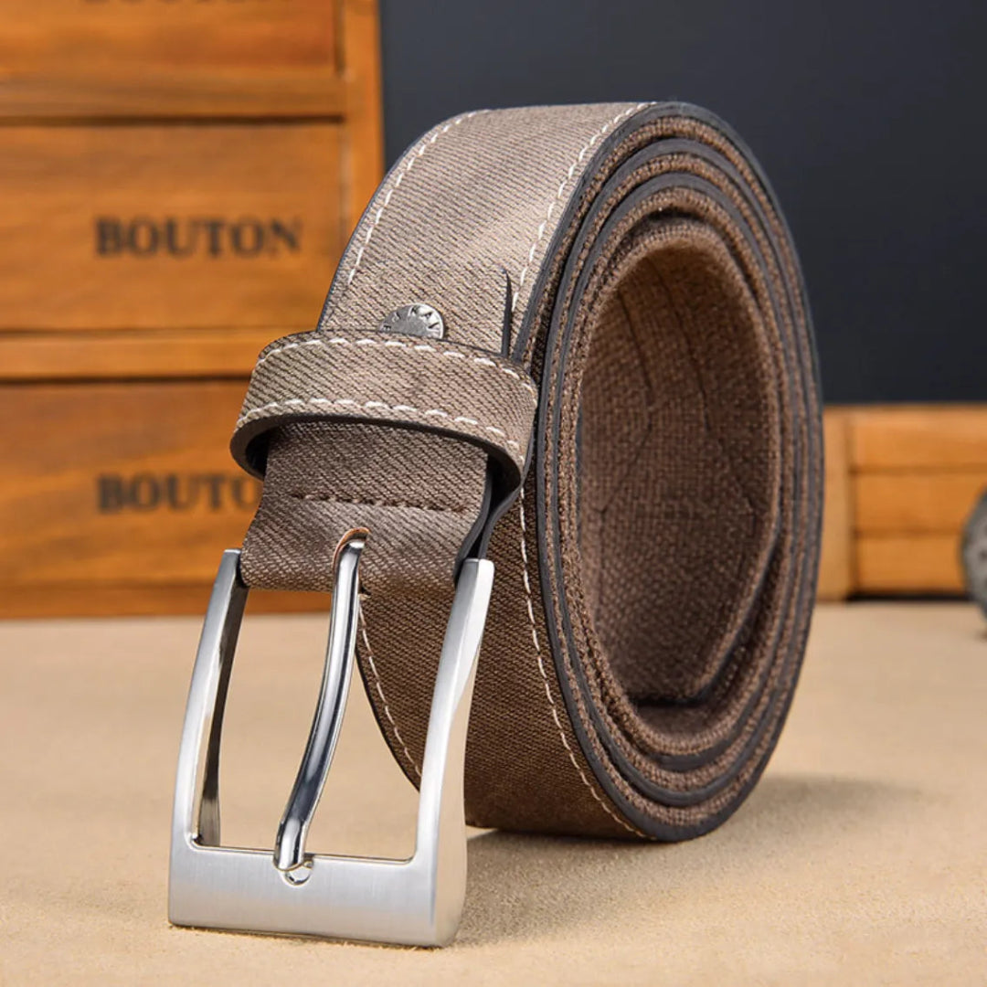 Vintage-Inspired Classic Leather Belt Artisio