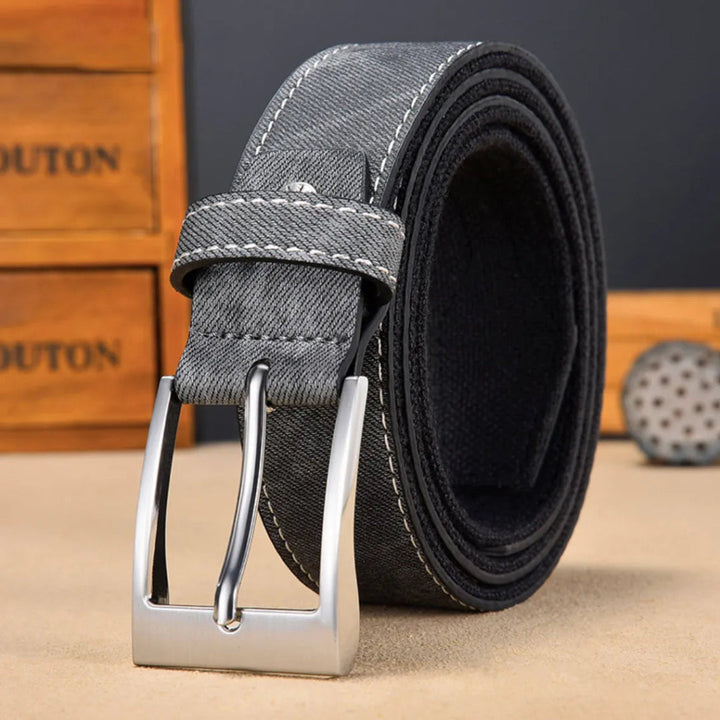 Vintage-Inspired Classic Leather Belt Artisio