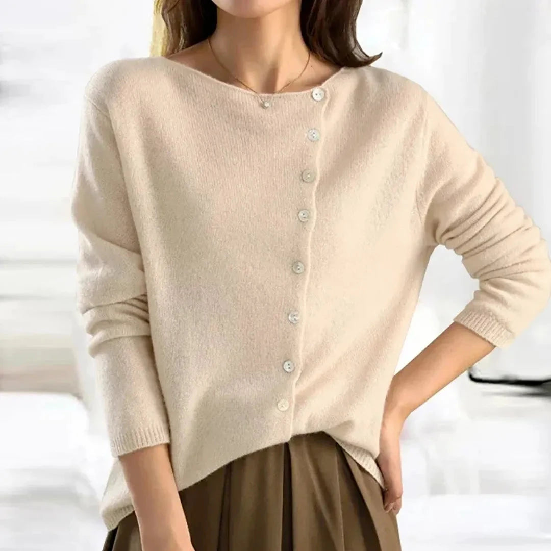 Vivian Button Sweater Artisio