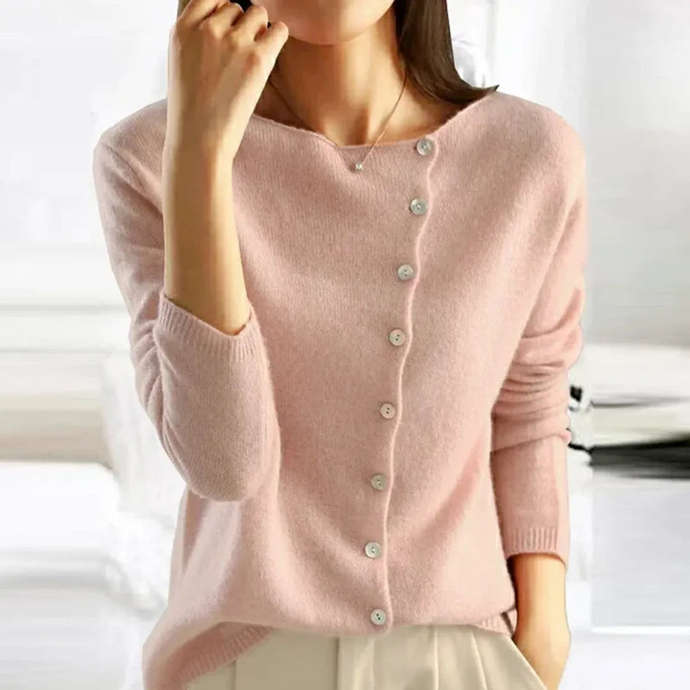 Vivian Button Sweater Artisio