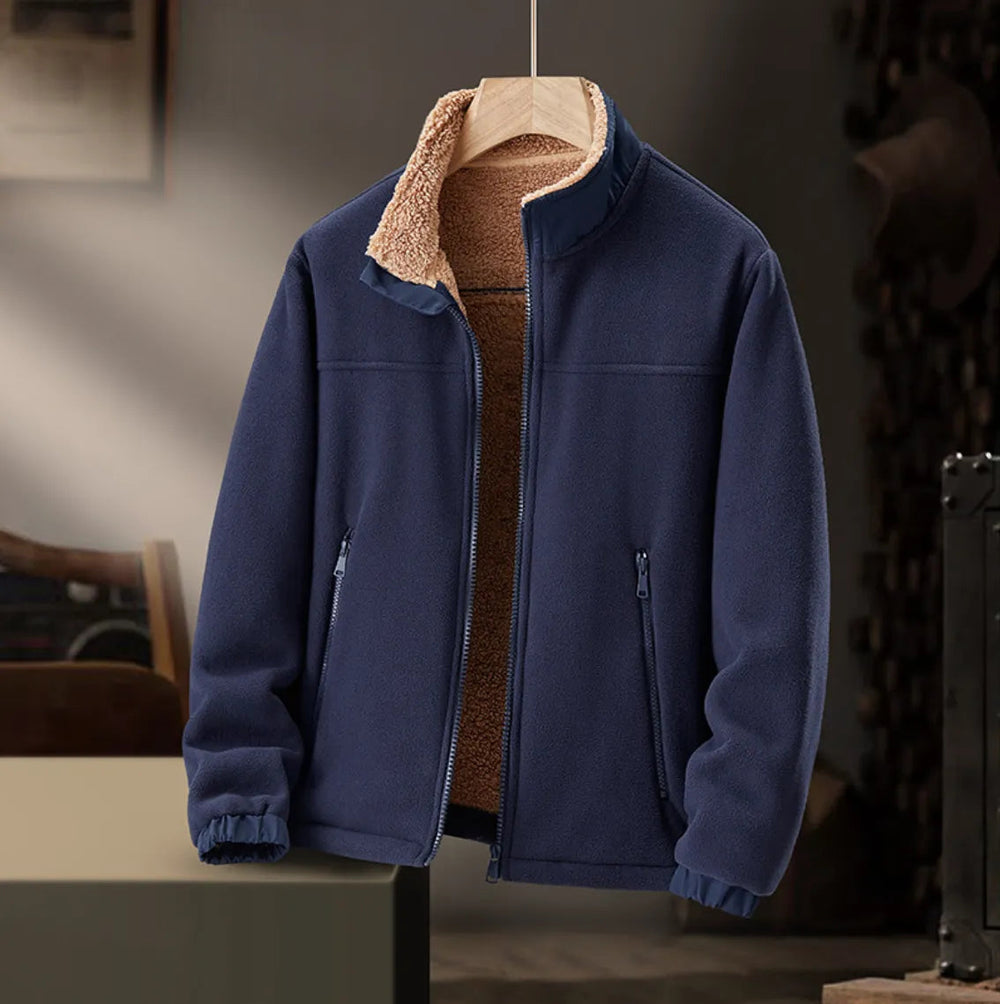 Men's Sherpa-Lined Fleece Jacket Artisio