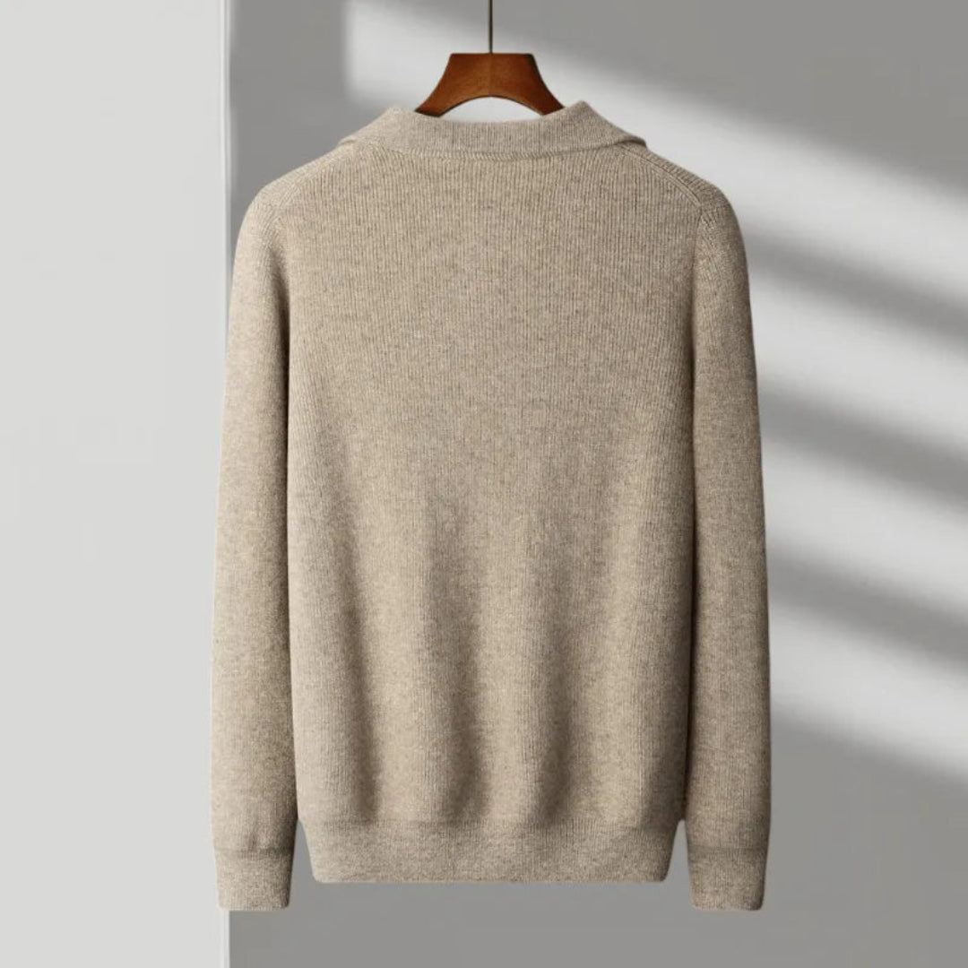 Wade Cashmere Collar Sweater Artisio