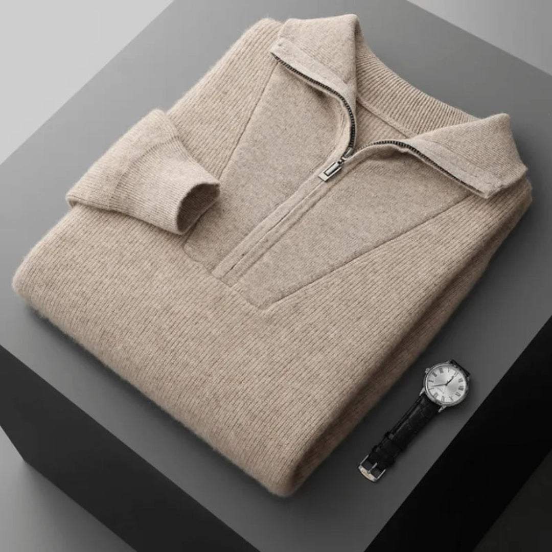 Wade Cashmere Collar Sweater Artisio