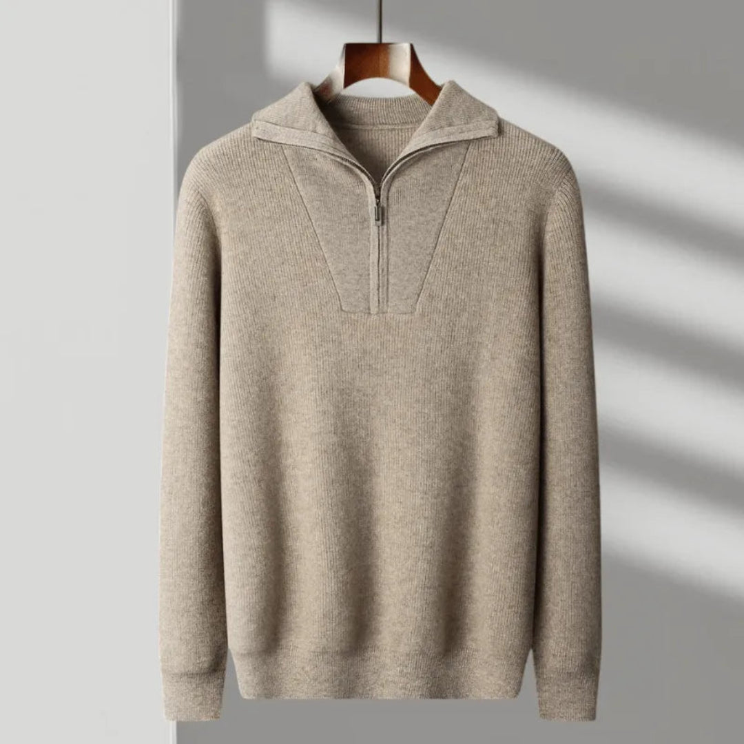 Wade Cashmere Collar Sweater Artisio