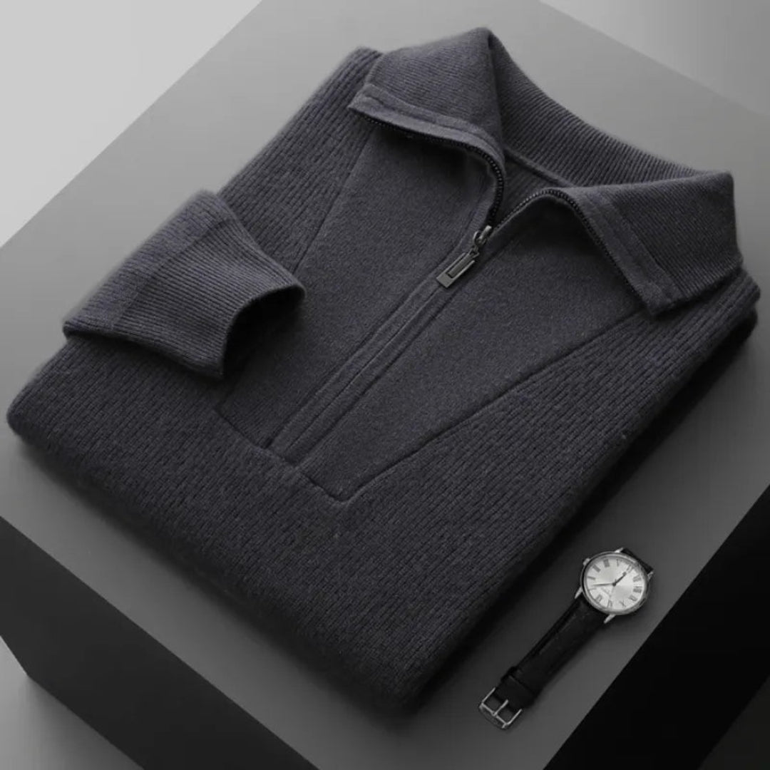 Wade Cashmere Collar Sweater Artisio