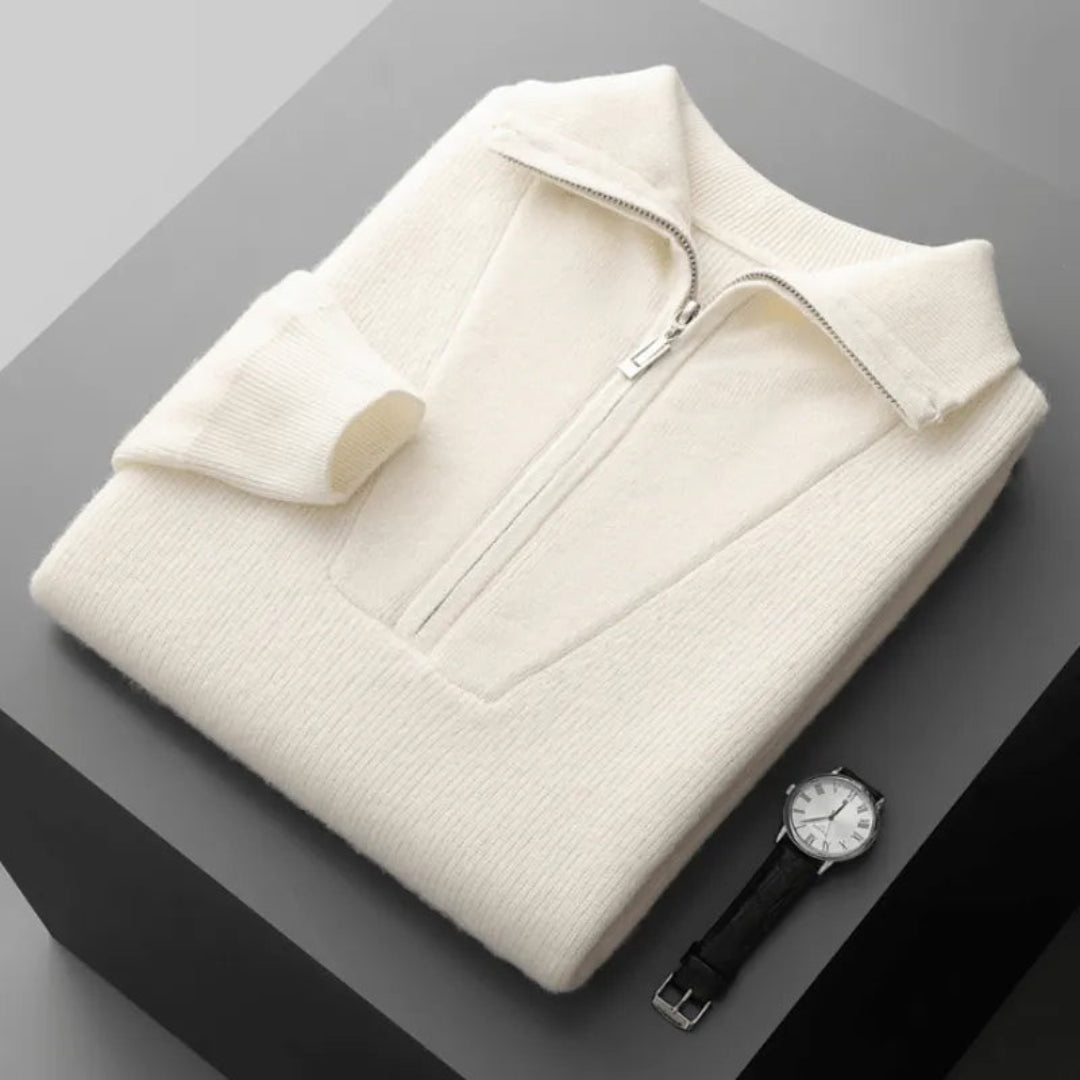 Wade Cashmere Collar Sweater Artisio