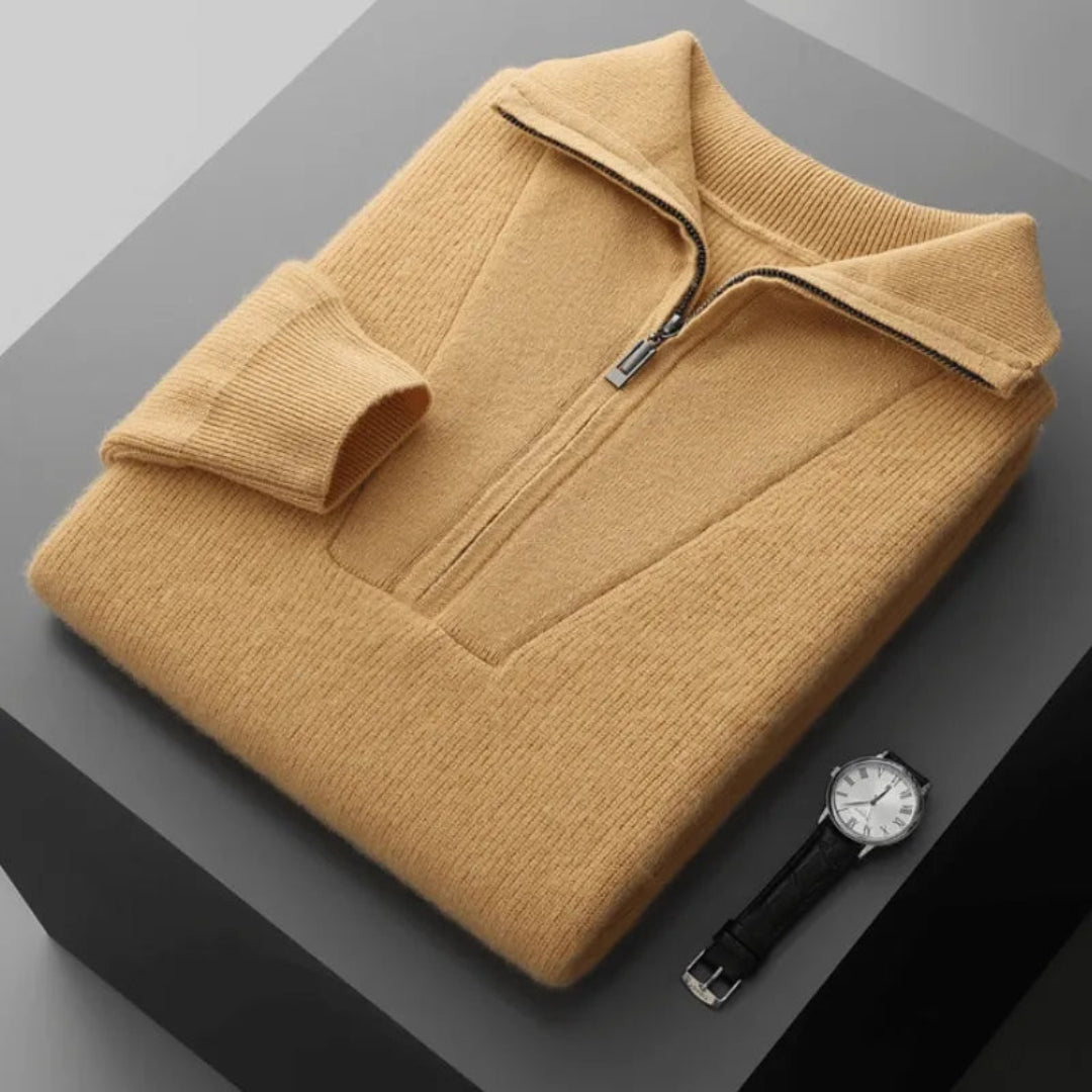 Wade Cashmere Collar Sweater Artisio