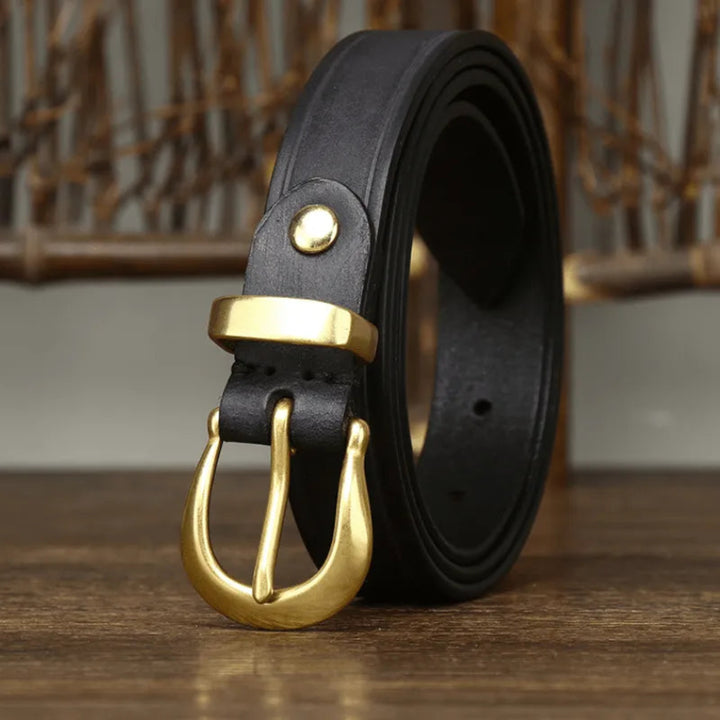 Wania Slim Curved Buckle Belt
