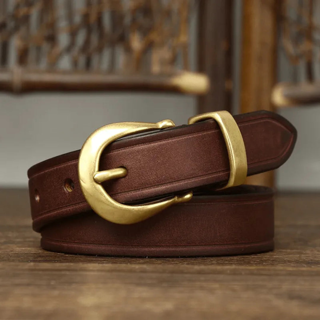 Wania Slim Curved Buckle Belt
