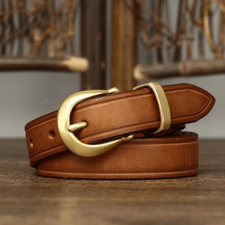 Wania Slim Curved Buckle Belt