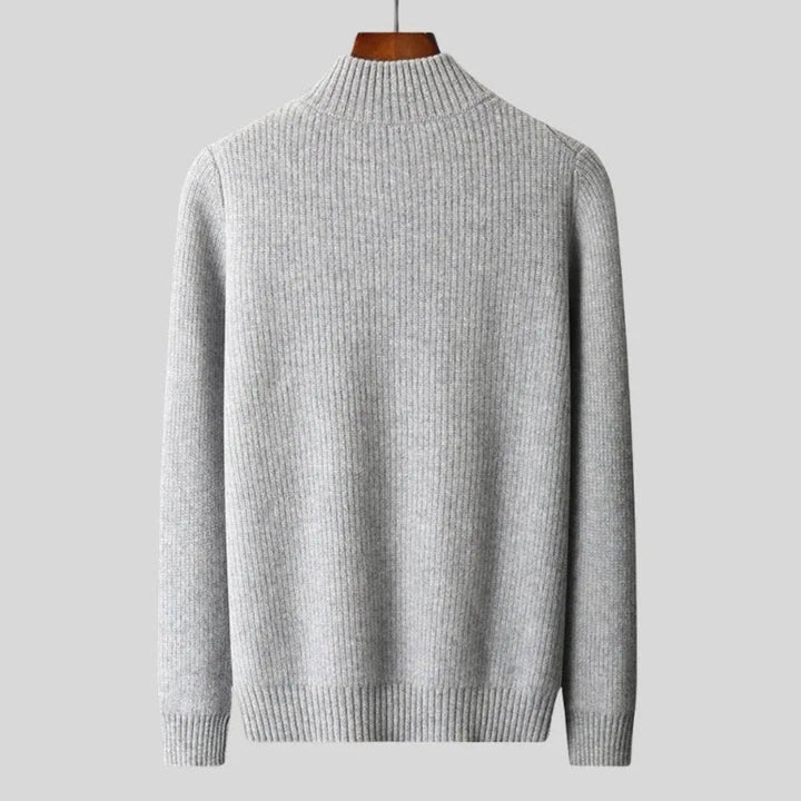 Watson Full-Zip Wool Sweater Artisio