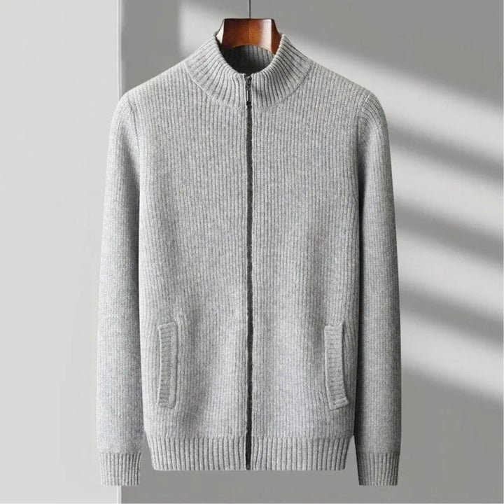 Watson Full-Zip Wool Sweater Artisio