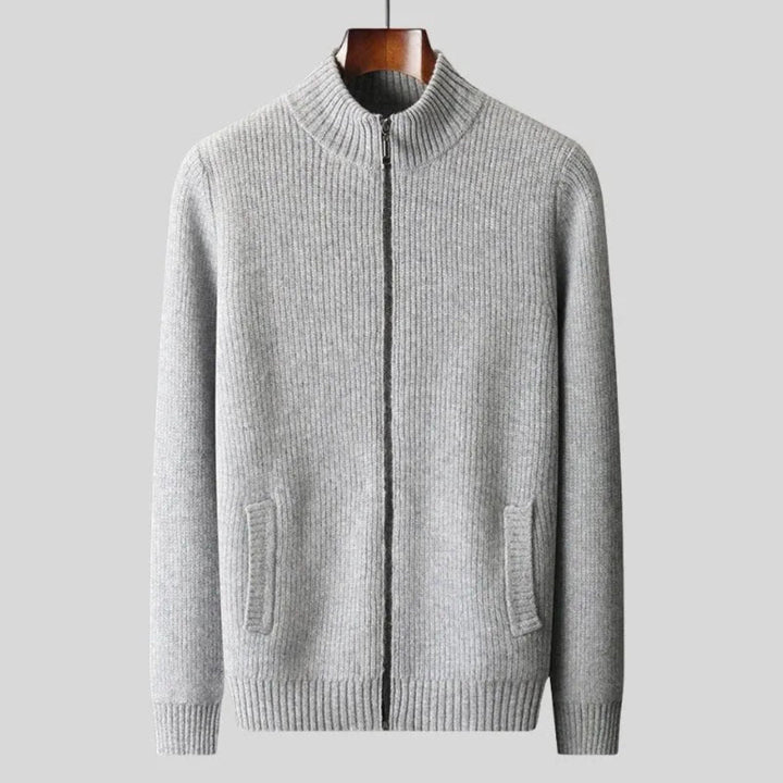 Watson Full-Zip Wool Sweater Artisio