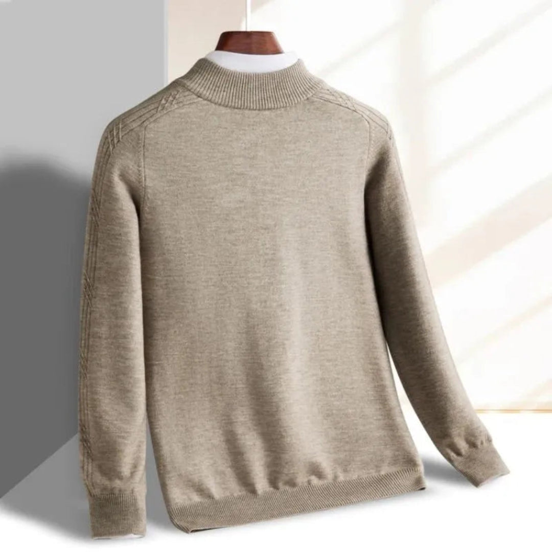 Wellington Half-Zip Knit Sweater